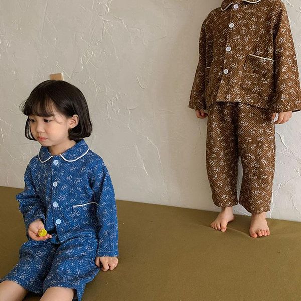 pajamas milancel 2021 autumn kids linen sleepwear long sleeve shirt and pants 2pcs soft children nightgown, Blue;red
pajamas milancel 2021 autumn kids linen sleepwear long sleeve shirt and pants 2pcs soft children nightgown, Blue;red