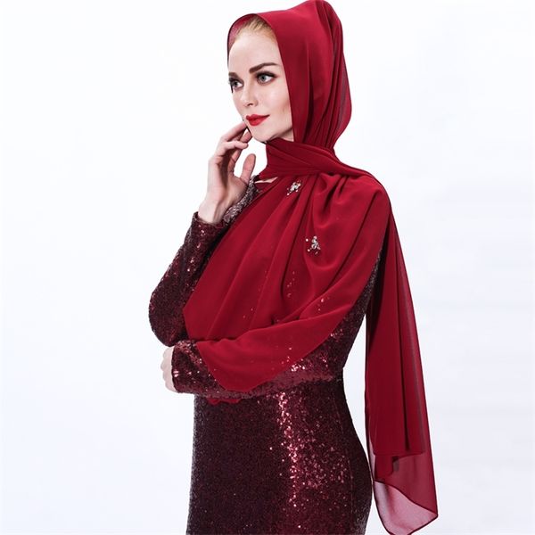 chiffon abaya hijab scarf muslim hijabs head wrap turbans for women jilbab headscarfs foulard voile turbante femme musulman, Red
chiffon abaya hijab scarf muslim hijabs head wrap turbans for women jilbab headscarfs foulard voile turbante femme musulman, Red
