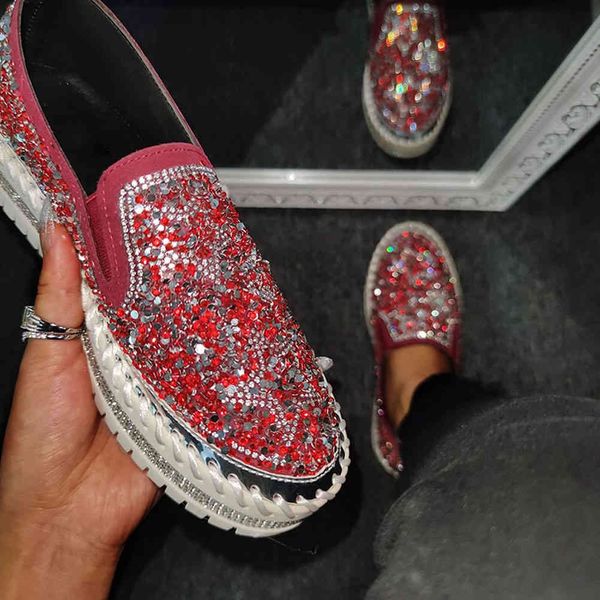 sandals ins girls bling round toe comfy spring slip on rhinestone platform flats women brand leisure shoes woman, Black
sandals ins girls bling round toe comfy spring slip on rhinestone platform flats women brand leisure shoes woman, Black