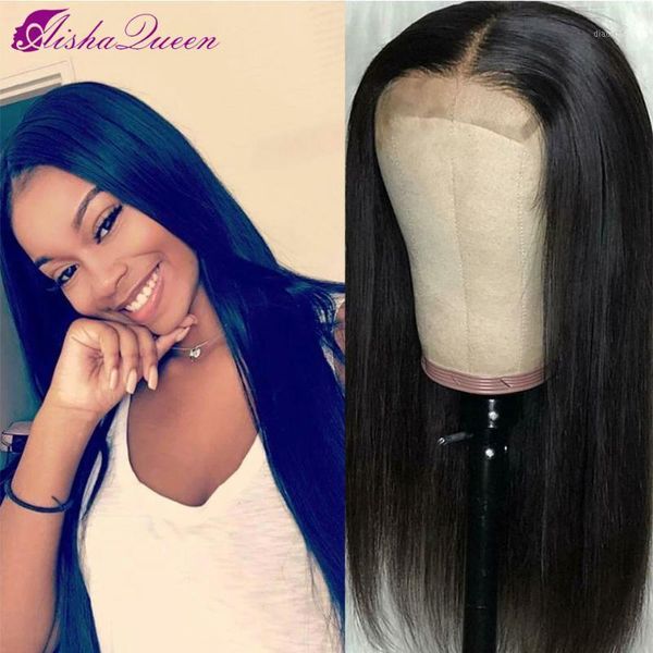 aisha queen 4x4 closure wig lace straight front 150% non-remy brazilian human hair wigs1, Black;brown
aisha queen 4x4 closure wig lace straight front 150% non-remy brazilian human hair wigs1, Black;brown