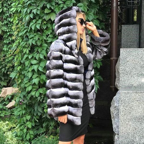women's fur & faux mid-length natural rex jacket with hood 2021 fashion women genuine coats warm outwear, Black
women's fur & faux mid-length natural rex jacket with hood 2021 fashion women genuine coats warm outwear, Black