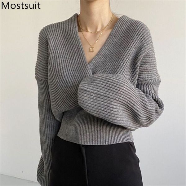 korean v-neck knitted pullover sweater women spring full sleeve fashion elegant female jumpers femme 210518, White;black
korean v-neck knitted pullover sweater women spring full sleeve fashion elegant female jumpers femme 210518, White;black