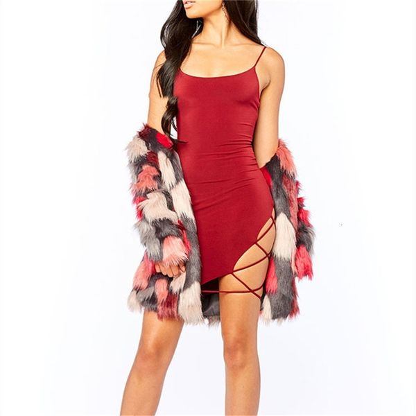 two piece dress summer casual women's red black tie strap tight mini short knit sling 96ru, White
two piece dress summer casual women's red black tie strap tight mini short knit sling 96ru, White