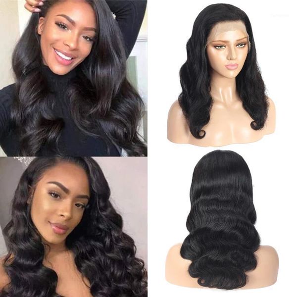 body wave 13*4 lace frontal wigs 32 inch pre plucked with baby hair brazilian human 180 density front wig1, Black;brown
body wave 13*4 lace frontal wigs 32 inch pre plucked with baby hair brazilian human 180 density front wig1, Black;brown
