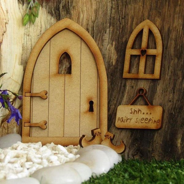 wooden fairy garden door hand made diy decoration miniature signs doll house craft 5pcs decorative objects & figurines
wooden fairy garden door hand made diy decoration miniature signs doll house craft 5pcs decorative objects & figurines