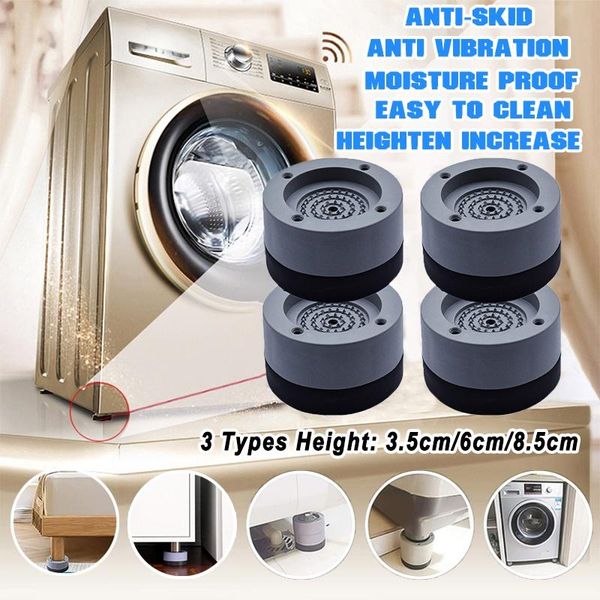 4pc/set antislip washing machine feet non-slip mats refrigerator anti-vibration pad kitchen bathroom mat accessories bath
4pc/set antislip washing machine feet non-slip mats refrigerator anti-vibration pad kitchen bathroom mat accessories bath