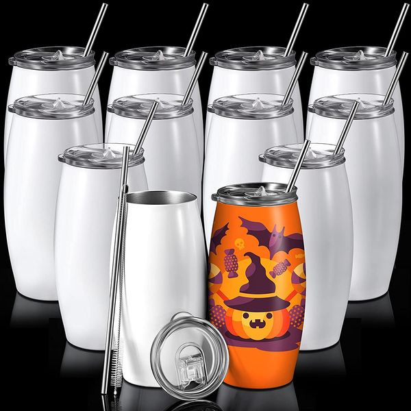25 oz sublimation blank wine tumbler with lid straw stainless steel sublimation double wall insulated heat transfer cup for christmas hallow
25 oz sublimation blank wine tumbler with lid straw stainless steel sublimation double wall insulated heat transfer cup for christmas hallow