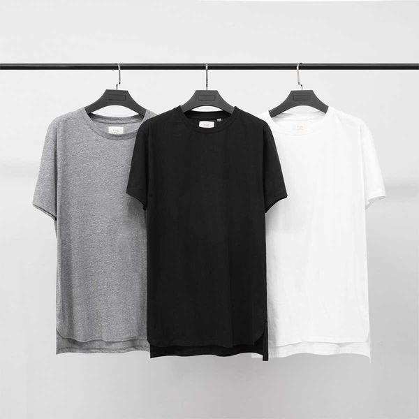 feel of god solid color short sleeve t-shirt high street fog hem split sleeveless tee3mx1, White;black
feel of god solid color short sleeve t-shirt high street fog hem split sleeveless tee3mx1, White;black