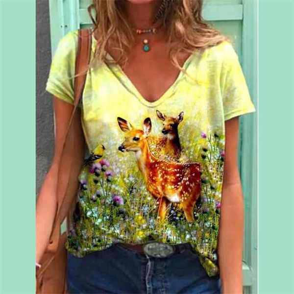 summer women's v neck street trendy hedging print short sleeve t-shirt ladies casual loose pullover woman tshirts 210517, White
summer women's v neck street trendy hedging print short sleeve t-shirt ladies casual loose pullover woman tshirts 210517, White