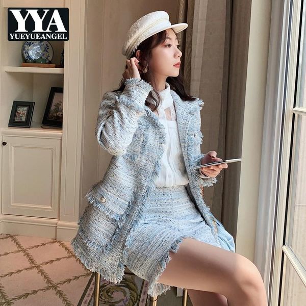 tweed two piece sets autumn winter women multi-pockets tassel lapel striped office lady elegant short pant suits casual fashion women's, White
tweed two piece sets autumn winter women multi-pockets tassel lapel striped office lady elegant short pant suits casual fashion women's, White