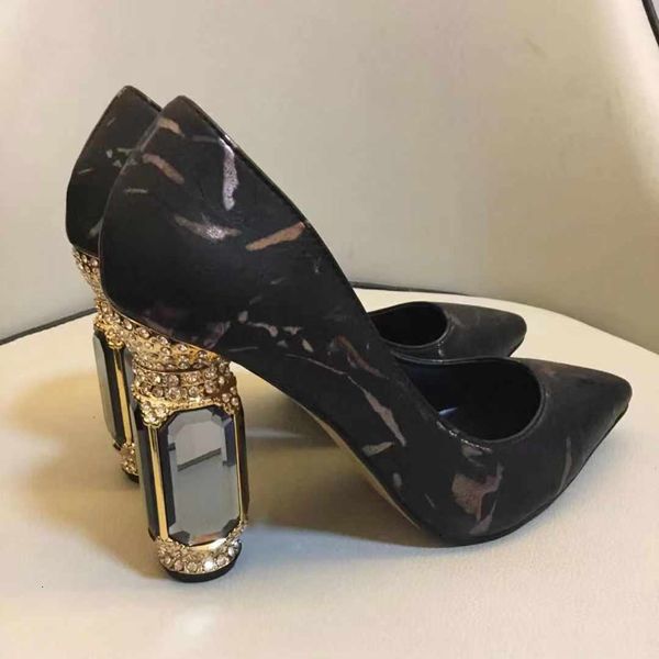 dress shoes square rhinestone heel pink pumps slip-on pointed toe high formal women evening party wtqg, Black
dress shoes square rhinestone heel pink pumps slip-on pointed toe high formal women evening party wtqg, Black