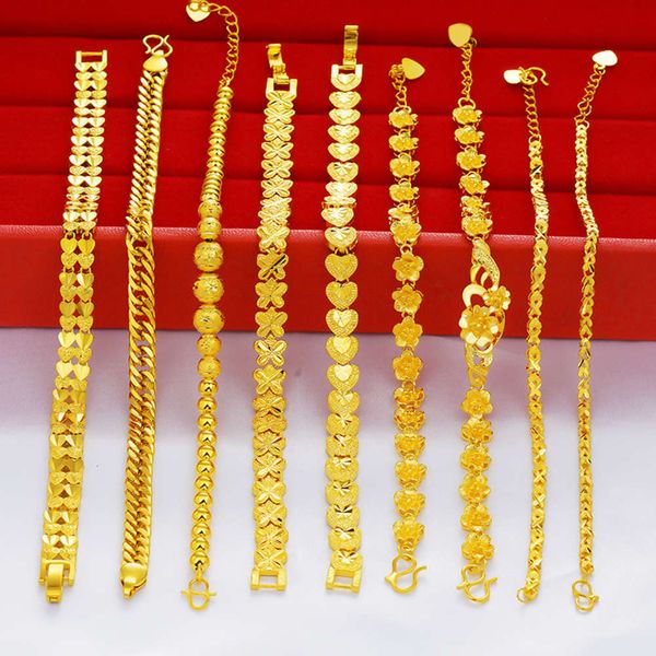 korean jewelry lady flower butterfly simulation 1:1 thick gold plated bracelet, Black
korean jewelry lady flower butterfly simulation 1:1 thick gold plated bracelet, Black