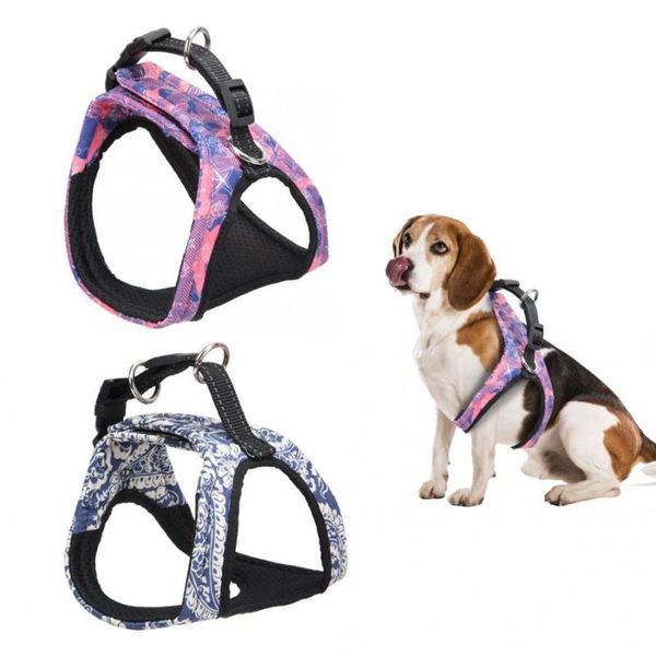 dog collars & leashes pet harness durable polyester adjustable soft breathable cat harnesses vest puppy chest strap dogs supplies 
dog collars & leashes pet harness durable polyester adjustable soft breathable cat harnesses vest puppy chest strap dogs supplies