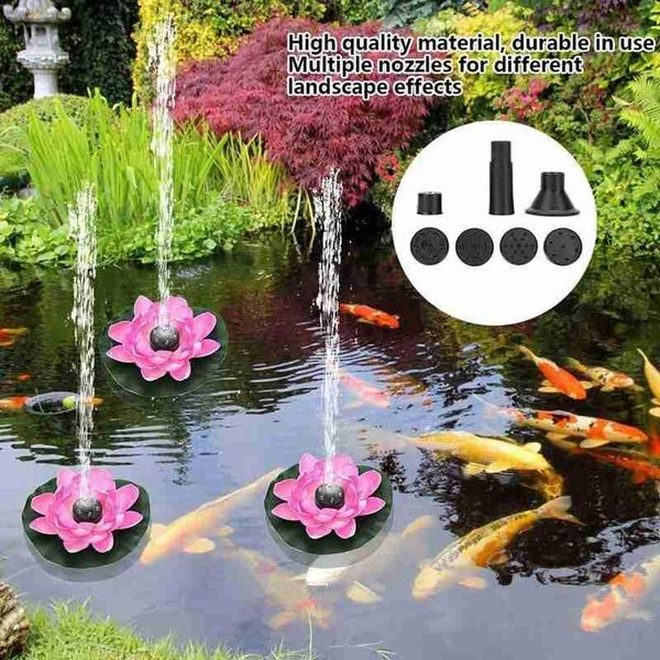 7v 2.5w solar water fountain lotus floating pump automatic spray lawn pond garden decoration decorations
7v 2.5w solar water fountain lotus floating pump automatic spray lawn pond garden decoration decorations
