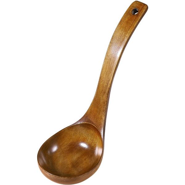 spoons onzon 28cm wooden spoon long handle soup ladle portable thicken cooking for home kitchen utensils
spoons onzon 28cm wooden spoon long handle soup ladle portable thicken cooking for home kitchen utensils
