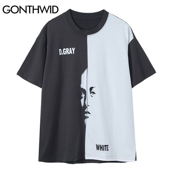 harajuku t-shirts color block patchwork face print tshirts streetwear hip hop short sleeve casual cotton 210602, White;black
harajuku t-shirts color block patchwork face print tshirts streetwear hip hop short sleeve casual cotton 210602, White;black