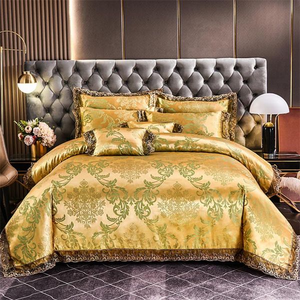 bedding sets silky satin set jacquard bed cover sheets king size duvet pillowcase luxury soft comforter case kit
bedding sets silky satin set jacquard bed cover sheets king size duvet pillowcase luxury soft comforter case kit