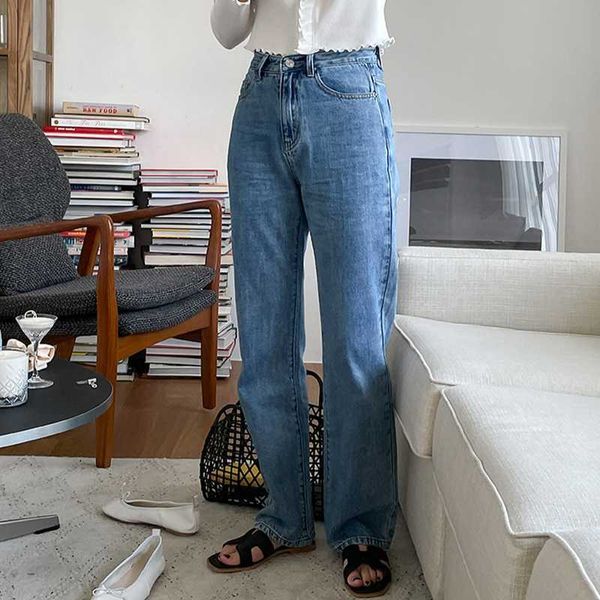 spring solid elegant pants korean fashion straight denim jeans vintage ins retro casual high waist trousers 13a267 210525, Blue
spring solid elegant pants korean fashion straight denim jeans vintage ins retro casual high waist trousers 13a267 210525, Blue