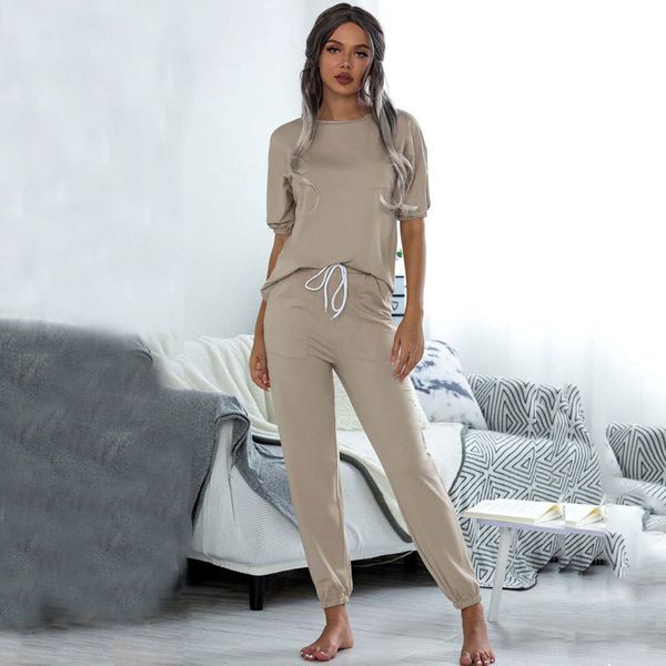 2021 summer pajama sleepwear lounge wear set loungewear pjs women homewear home suit ladies, Black;red
2021 summer pajama sleepwear lounge wear set loungewear pjs women homewear home suit ladies, Black;red