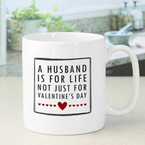 husband for life valentine's day mug gift from wife white 11oz 15oz ceramic coffee cup mugs
husband for life valentine's day mug gift from wife white 11oz 15oz ceramic coffee cup mugs