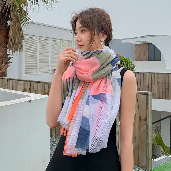scarves xia han edition literary fabric printed cotton and linen joker tourism is prevented bask in cape female 1190, Blue;gray
scarves xia han edition literary fabric printed cotton and linen joker tourism is prevented bask in cape female 1190, Blue;gray