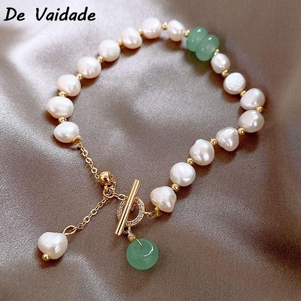 natural baroque white pearl bracelet for women girl lovers' engagement birthday luxury jewelry accessories charm bracelets, Golden;silver
natural baroque white pearl bracelet for women girl lovers' engagement birthday luxury jewelry accessories charm bracelets, Golden;silver