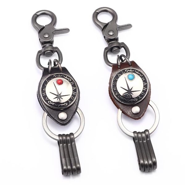 keychains arrival vintage cowhide alloy letter car key accessories semi-preciou stones inlay keychain jewlry for gift, Silver
keychains arrival vintage cowhide alloy letter car key accessories semi-preciou stones inlay keychain jewlry for gift, Silver