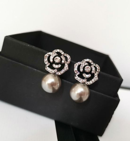 stud classic camellia flower earrings gray pearl earing boucle d'oreille femme pendante chic jewelry, Golden;silver
stud classic camellia flower earrings gray pearl earing boucle d'oreille femme pendante chic jewelry, Golden;silver