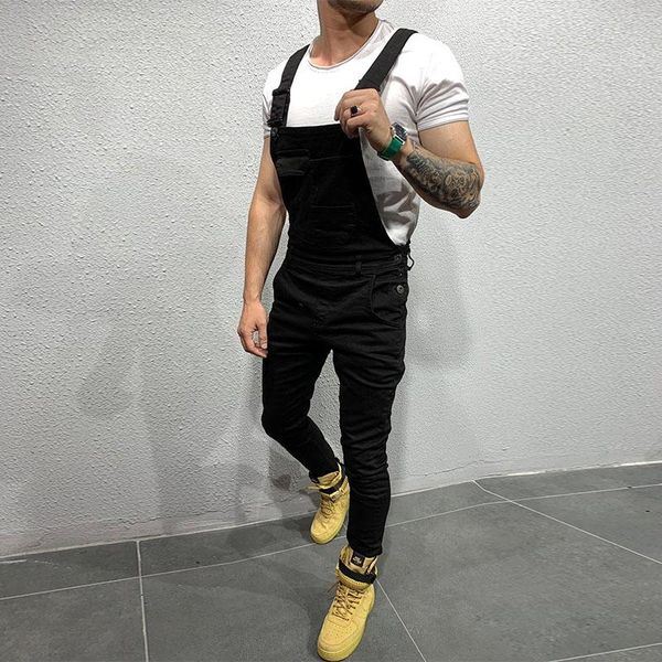 men's tracksuits solid romper casual multi pockets suspenders overalls jumpsuit male mid waist joggers streetwear autumn fashion men bi, Gray
men's tracksuits solid romper casual multi pockets suspenders overalls jumpsuit male mid waist joggers streetwear autumn fashion men bi, Gray
