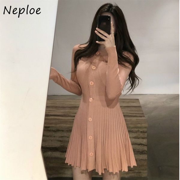 fashion ladies knitted dress french all-match dresses chic round neck high waist long sleeve a-line vestidos women 210422, Black;gray
fashion ladies knitted dress french all-match dresses chic round neck high waist long sleeve a-line vestidos women 210422, Black;gray