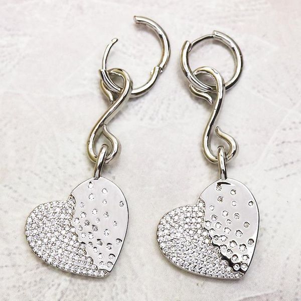 dangle & chandelier 5 pairs heart shape earrings metal zirconia women jewelry drop gift for 51285, Silver
dangle & chandelier 5 pairs heart shape earrings metal zirconia women jewelry drop gift for 51285, Silver