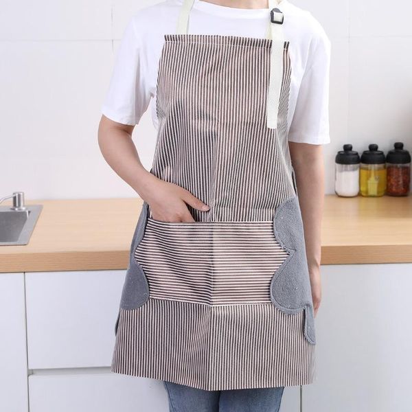 thicken brief sleeveless apron with pocket household waterproof oil-proof kitchen cooking erasable oxford cloth work clothes aprons
thicken brief sleeveless apron with pocket household waterproof oil-proof kitchen cooking erasable oxford cloth work clothes aprons