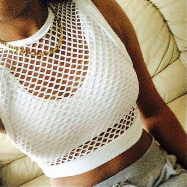 womens shirts women ladies sleeveless see through mesh fishnet crop shirt bikini cover upstreetwear and blouses blusa feminina, White
womens shirts women ladies sleeveless see through mesh fishnet crop shirt bikini cover upstreetwear and blouses blusa feminina, White