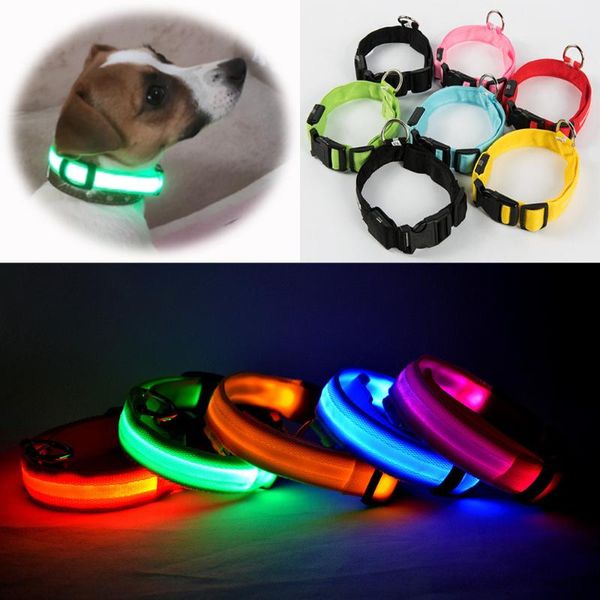 dog collars & leashes nylon led pet collar night safety flashing glow in the dark leash dogs luminous fluorescent supplies
dog collars & leashes nylon led pet collar night safety flashing glow in the dark leash dogs luminous fluorescent supplies