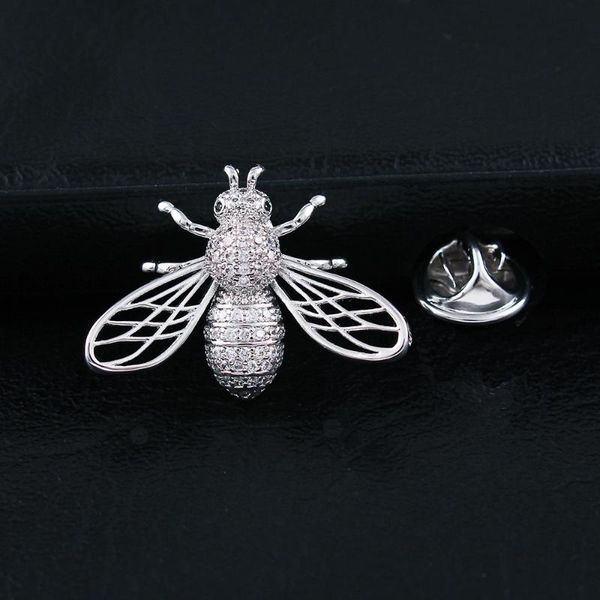 pins, brooches fashion classic small bee brooch for men and women clothing collar accessories cubic zirconia metal lapel pins, Gray
pins, brooches fashion classic small bee brooch for men and women clothing collar accessories cubic zirconia metal lapel pins, Gray