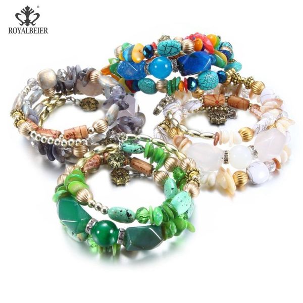 charm bracelets royalbeiery brand ladies bohemian multi-layer beads bracelet retro resin stone and national jewelry, Golden;silver
charm bracelets royalbeiery brand ladies bohemian multi-layer beads bracelet retro resin stone and national jewelry, Golden;silver