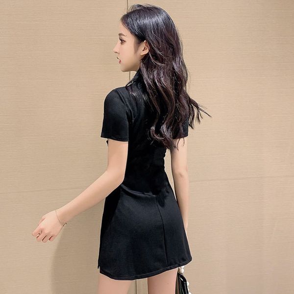 luxury cheongsam little black skirt women's summer two-piece set fashion and slim short cheongsam improved drs for young girls, Blue;red
luxury cheongsam little black skirt women's summer two-piece set fashion and slim short cheongsam improved drs for young girls, Blue;red