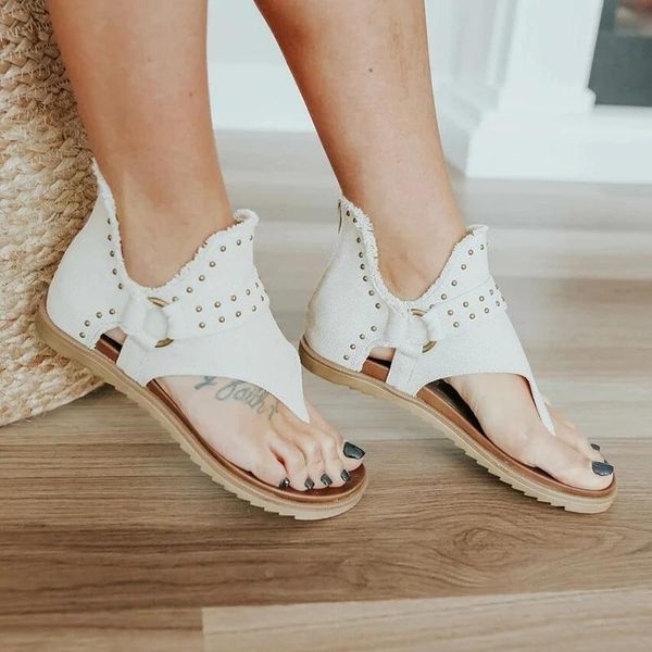sandals women summer fashion flip flop women's 2021 roman zipper rivets open toe flat, Black
sandals women summer fashion flip flop women's 2021 roman zipper rivets open toe flat, Black