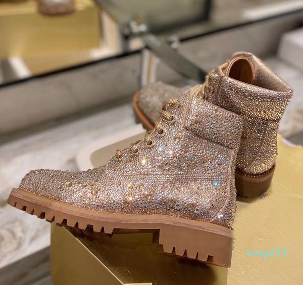 women boots bottes joint model diamond cocktail shoes crystal outdoor martin chaussures de designer, Black
women boots bottes joint model diamond cocktail shoes crystal outdoor martin chaussures de designer, Black