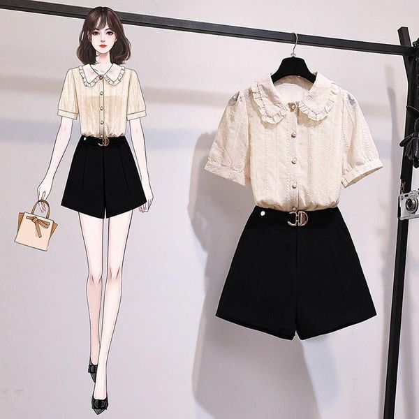 women's tracksuits 2021 women spring summer vintage slim 2 piece set female single breasted shirt + wide-leg shorts lady casual solid s, Gray
women's tracksuits 2021 women spring summer vintage slim 2 piece set female single breasted shirt + wide-leg shorts lady casual solid s, Gray