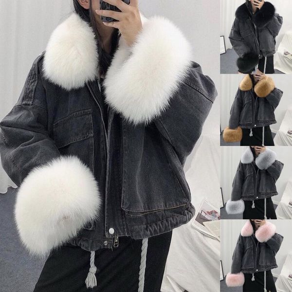 women's warm denim short coat collar jacket slim winter hooded jeans women clothes jacke jackets, Black;brown
women's warm denim short coat collar jacket slim winter hooded jeans women clothes jacke jackets, Black;brown