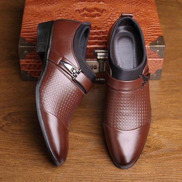 dress shoes brand men formal slip on pointed toe patent leather oxford for business plus size 2021, Black
dress shoes brand men formal slip on pointed toe patent leather oxford for business plus size 2021, Black