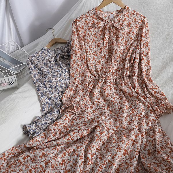 summer korean floral v-neck chiffon dress for womens long-sleeve waisted boho beach ruffled irregular vintage vestidos 210420, Black;gray
summer korean floral v-neck chiffon dress for womens long-sleeve waisted boho beach ruffled irregular vintage vestidos 210420, Black;gray