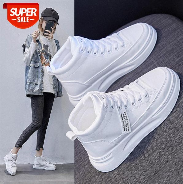korean version of all-match white shoes women's thick-soled sponge cake student running board women ins high-#4r59
korean version of all-match white shoes women's thick-soled sponge cake student running board women ins high-#4r59
