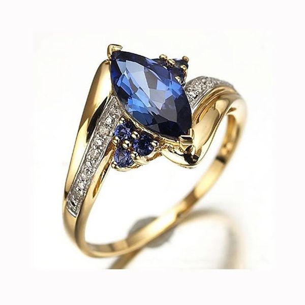 wedding rings classic princess ring white blue zircon crystal gold filled engagement anniversary jewelry for women gifts, Slivery;golden
wedding rings classic princess ring white blue zircon crystal gold filled engagement anniversary jewelry for women gifts, Slivery;golden