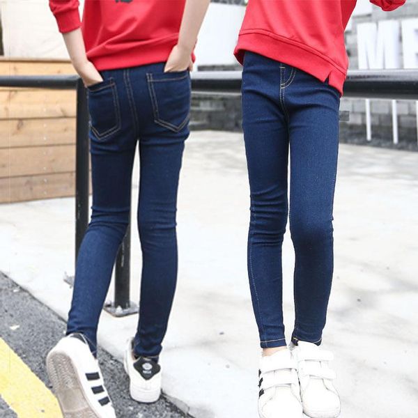 girls jeans kids stretch denim slim pants children's trousers baby girl clothes 5-10 year, Blue
girls jeans kids stretch denim slim pants children's trousers baby girl clothes 5-10 year, Blue