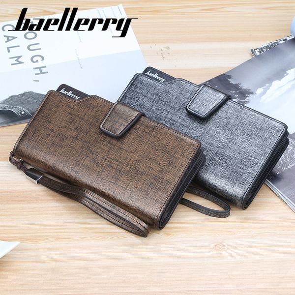 baellerry wallet long mobile phone multi card business hand korean men's bag, Red;black
baellerry wallet long mobile phone multi card business hand korean men's bag, Red;black