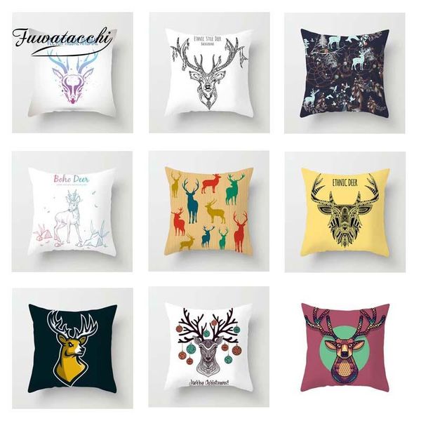 cushion/decorative pillow fuwatacchi animal cushion cover multi deer snow soft throw decorative sofa case pillowcase
cushion/decorative pillow fuwatacchi animal cushion cover multi deer snow soft throw decorative sofa case pillowcase
