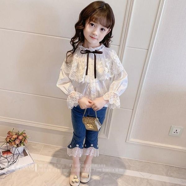 girls shirt 1-7 years old spring and autumn korean style long sleeve 2021 stitching lace little girl children's clothing shirts, White;black
girls shirt 1-7 years old spring and autumn korean style long sleeve 2021 stitching lace little girl children's clothing shirts, White;black