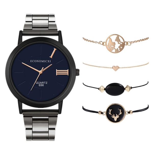 versatile creative dial bracelet magnetic watches set 5pcs women's dress bangle quartz clock ladies fashion wristwatch gift#1015 wristw, Slivery;brown
versatile creative dial bracelet magnetic watches set 5pcs women's dress bangle quartz clock ladies fashion wristwatch gift#1015 wristw, Slivery;brown